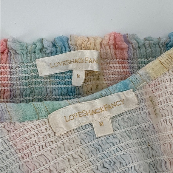 LoveShackFancy Saba Cropped Top & Camilla Rainbow Skirt Set - Picture 7 of 10